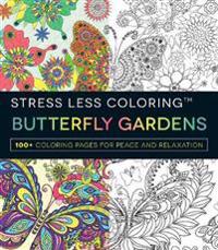 Butterfly Gardens Adult Coloring Book