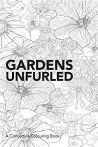 Gardens unfurled - a concertina colouring book