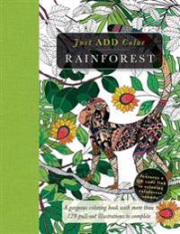 Rainforest: Gorgeous Coloring Books with More Than 120 Pull-Out Illustrations to Complete