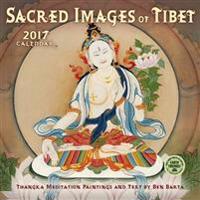 Sacred Images of Tibet 2017 Wall Calendar: Thangka Meditation Paintings and Text by Ben Barta