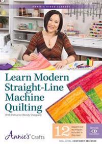 Learn Modern Straight-line Machine Quilting Class