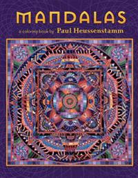 Mandalas a Coloring Book by Paul Heussenstamm CBK004