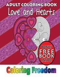 Adult Coloring Books: Love and Hearts