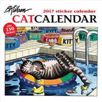 B. Kliban - Catcalendar Sticker Calendar 2017 Calendar