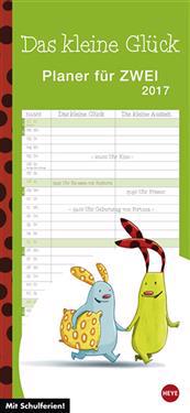 Das kleine Glück Planer für zwei - Kalender 2017
