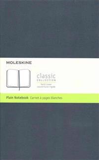 Moleskine Classic Notebook, Large, Plain, Sapphire Blue