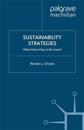 Sustainability Strategies