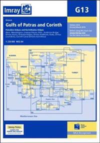 Imray chart g13 - gulfs of patras and corinth