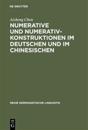 Numerative und Numerativkonstruktionen im Deutschen und im Chinesischen