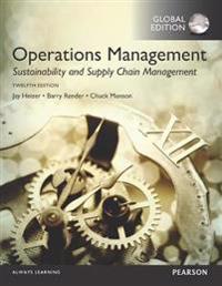 Operations Management: Sustainability and Supply Chain Management Plus MyOMLab with Pearson eText