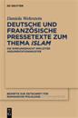 Deutsche und französische Pressetexte zum Thema ‚Islam‘