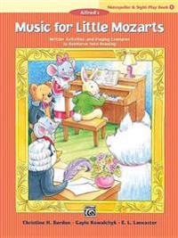 Music for Little Mozarts Notespeller & Sight-Play Book, Bk 1: Written Activities and Playing Examples to Reinforce Note-Reading