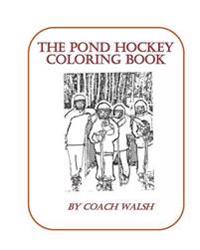Pond Hockey Coloring Book: Over 20 Pages of Pond Hockey Coloring Pages