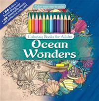 Ocean Wonders [With Coloring Pencils and Sharpener]