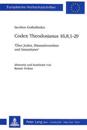Iacobus Gothofredus: Codex Theodosianus 16,8,1-29