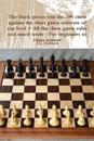 The Black Pieces Win the 380 Chess Against the High Chess Software + All the Chess Rules and Much More