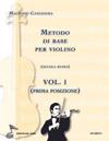 Metodo di base per violino vol. 1