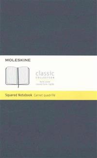 Moleskine Classic Notebook, Large, Squared, Sapphire Blue