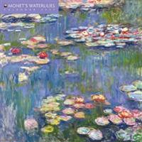 Monet's Waterlilies Mini Wall Calendar 2017