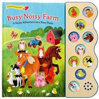 Busy Noisy Farm: Deluxe Sound Book Wood Module