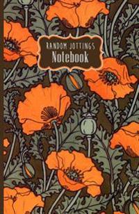 Russ Billington Notebooks: Art Nouveau Red Poppies