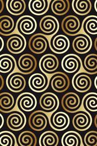 The Celtic Spiral Pattern Journal: 150 Page Lined Notebook/Diary