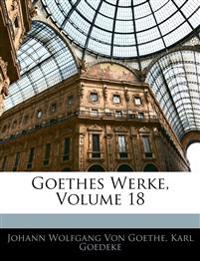 Goethes Werke, Erster Band