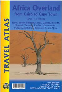 Africa Overland Travel Atlas 1 : 3 400 000