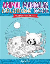 Animal Mandalas Coloring Book Children Fun Edition 2