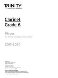 Clarinet exam pieces grade 6 2017 2020 (part only)