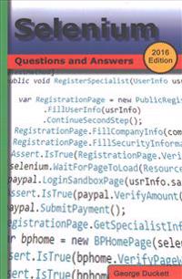 Selenium (2016 Edition): Questions and Answers
