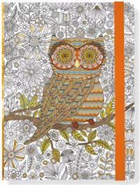 Owl Coloring Journal