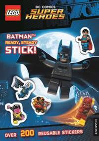Lego (r) dc comics super heroes: batman ready, steady, stick! (sticker acti