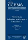 Research in Collegiate Mathematics Education II