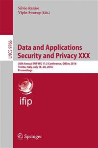 Data and Applications Security and Privacy