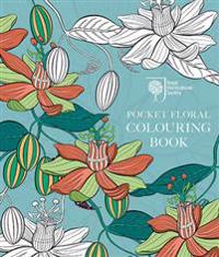 RHS Pocket Floral Colouring Book