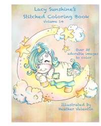 Lacy Sunshine's Stitched Coloring Book Volume 14