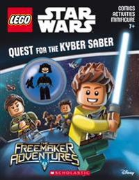 Quest for the Kyber Saber (Lego Star Wars: Activity Book with Minifigure) [With Minifigure]