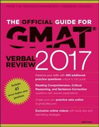 Official Guide for GMAT Verbal Review 2017 with Online Question Bank and Exclusive Video