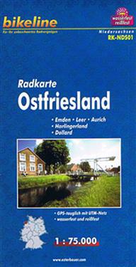 Ost-Friesland Cycle Map