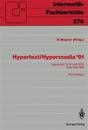 Hypertext / Hypermedia ’91