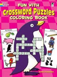Fun With Crossword Puzzles Coloring and Activity Book