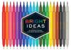 Bright Ideas: 20 Double-Ended Colored Brush Pens