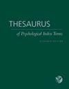 Thesaurus of Psychological Index Terms®
