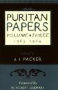 Puritan Papers: Vol. 3, 1963-1964