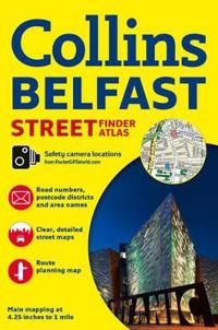 Collins Belfast Streetfinder Colour Atlas