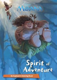 Disney Moana: Spirit of Adventure: An Explorer's Coloring Book