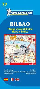 Map 9077 Bilbao