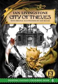 Official Fighting Fantasy Colouring Book 4: City of Thieves