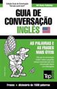 Guia de Conversação Português-Inglês e dicionário conciso 1500 palavras
